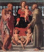 Jacopo Pontormo Madonna and Child with Two Saints Germany oil painting artist